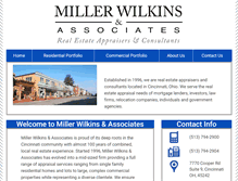 Tablet Screenshot of millerwilkins.com